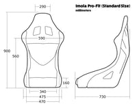 Thumbnail for Cobra Imola Pro Fit Seat Dimensions Best Deal