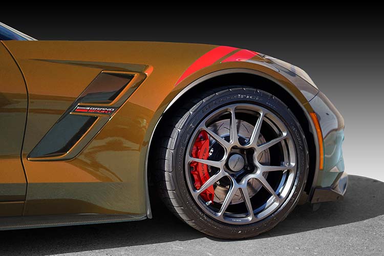 Forgeline Wheels C7 Corvette Z06-ZR1-GS Track Package (19 Inch)