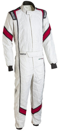 Thumbnail for SPARCO EAGLE LT RACE SUIT WHITE / RED FRONT IMAGE