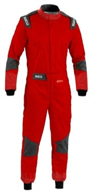 Sparco Futura Racing Suit Red / Black Front Image