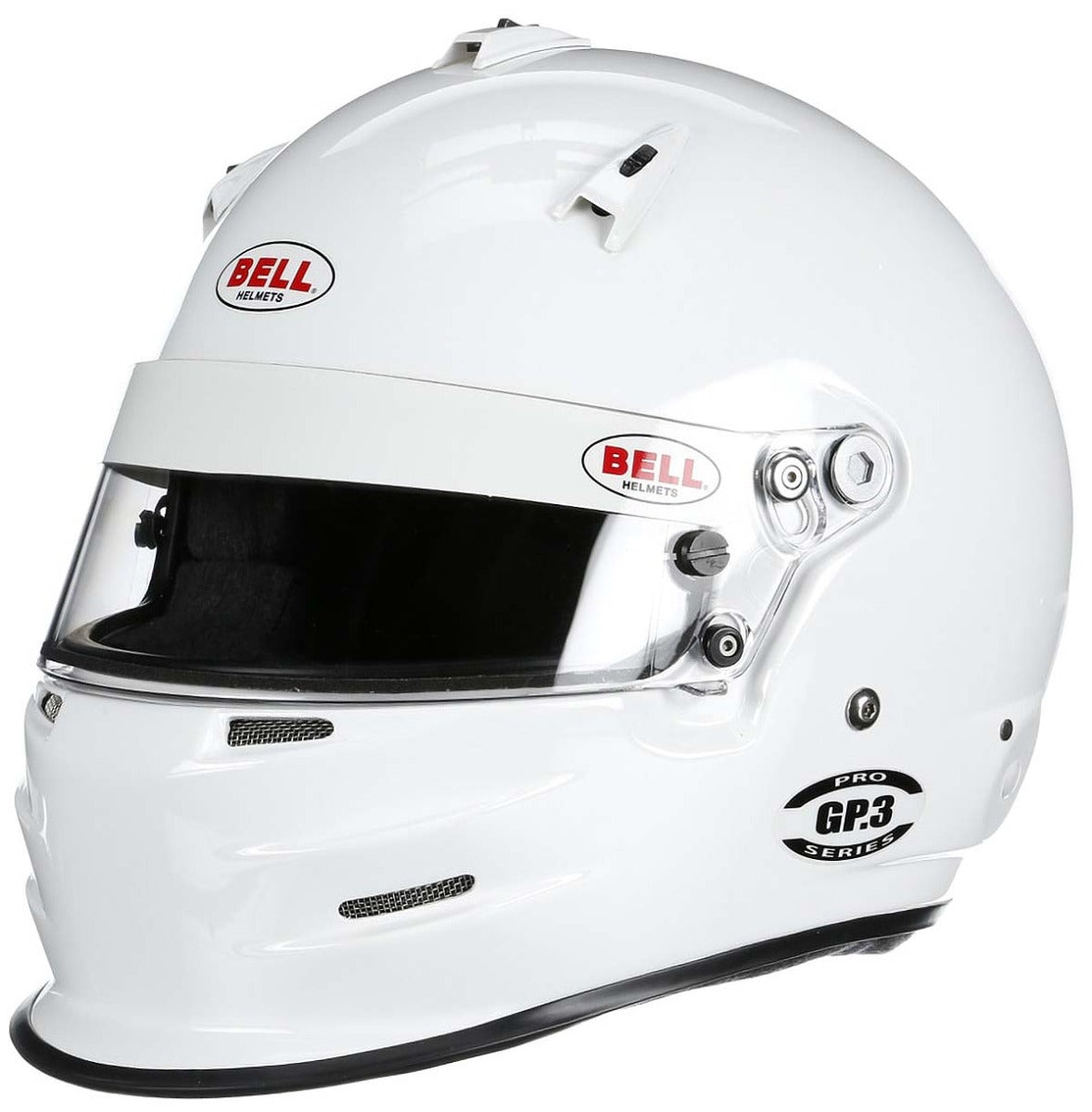 Bell GP3 Sport Helmet White SA2020 Front View Image