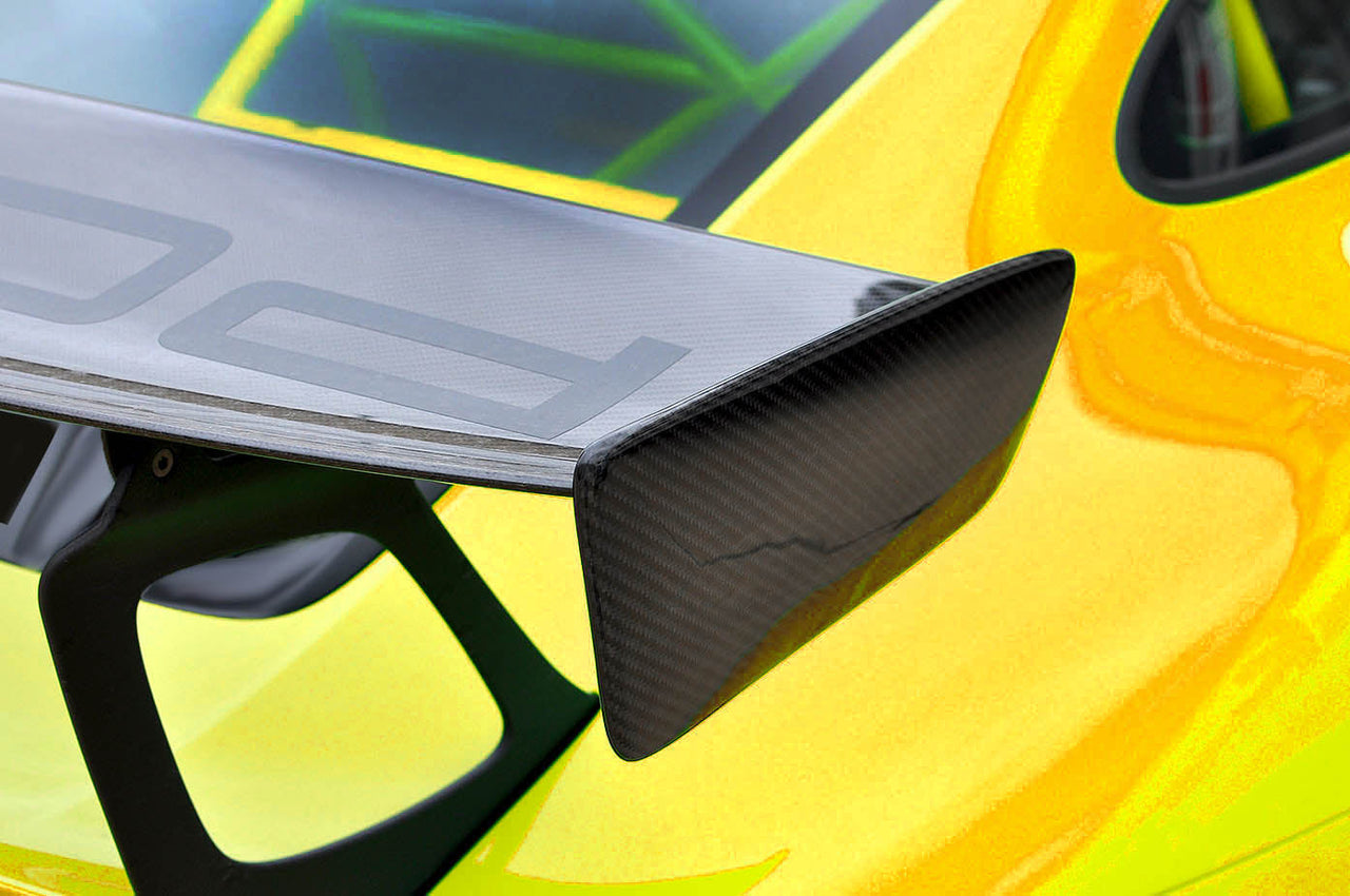 Gt2 Rs Rear Wing C3 Carbon Porsche GT2 RS Wing End Plates from Discovery Parts