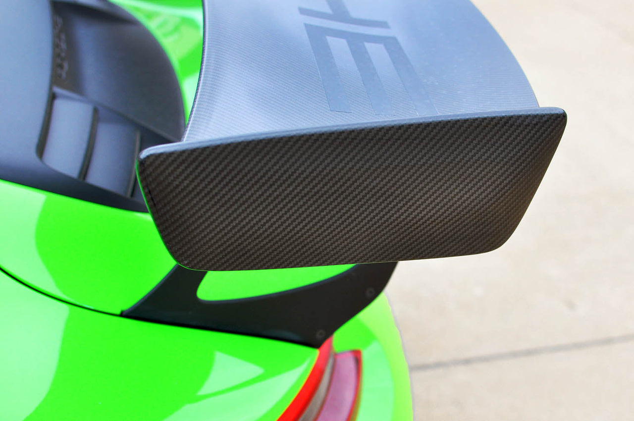 C3 Carbon Porsche GT2 RS Style Wing End Plates for GT3 RS