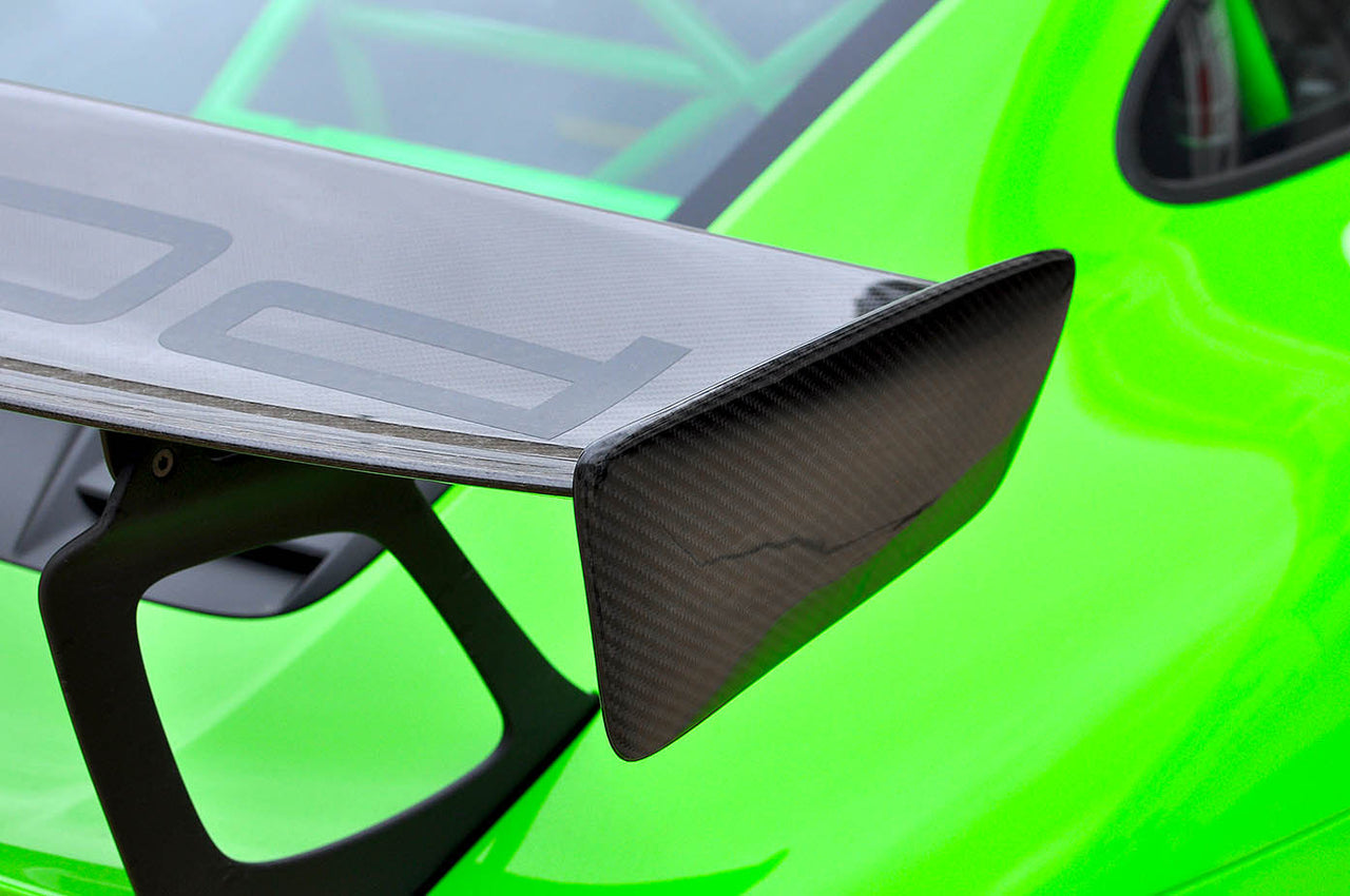 Gt2 Rs Rear Wing C3 Carbon Porsche GT2 RS Style Wing End Plates for GT3 RS from ...