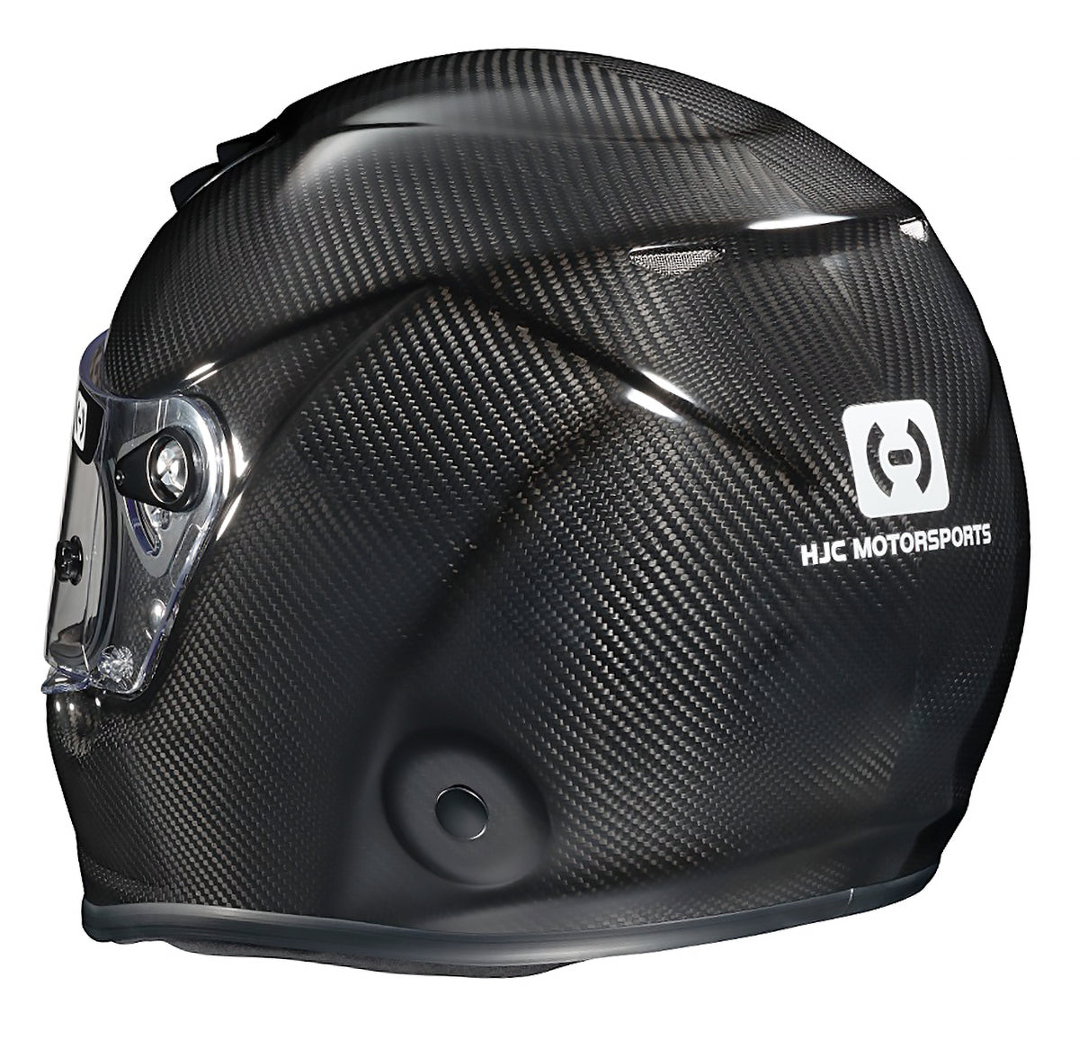 Detailed HJC H10 CARBON FIBER Helmet SA2020 Rear Image