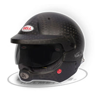 Thumbnail for Advanced Bell HP10 Rally Helmet with ultra-lightweight carbon shell, perfect for rally drivers prioritizing performance and safety. IMAGE