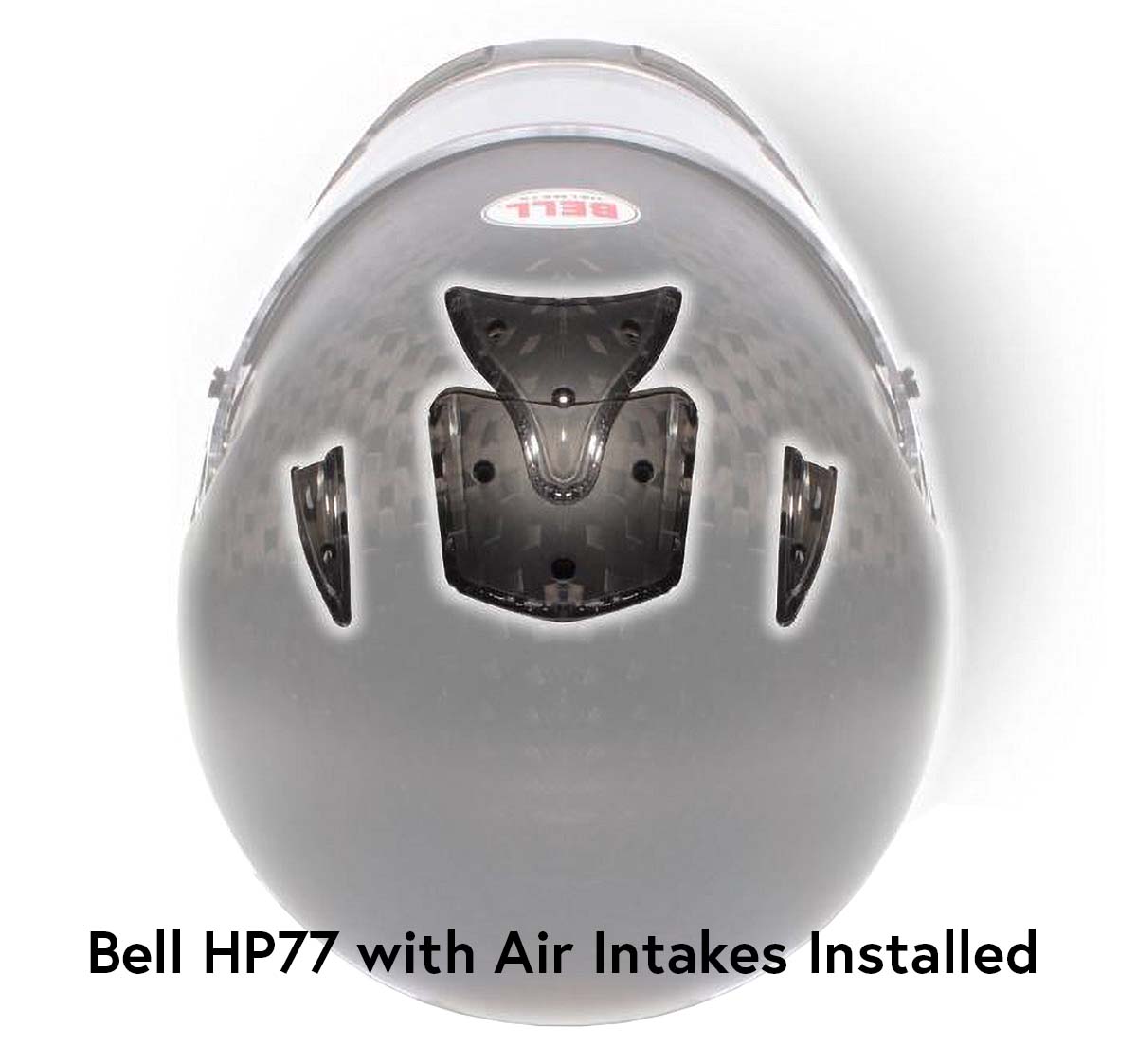 Bell Racing Helmet HP77 Carbon fiber 8860 FIA Snell 2020 Top venting image