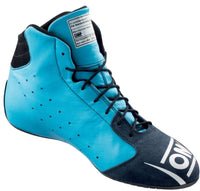 Thumbnail for OMP Tecnica Racing Shoes Blue / Cyan Inside Image