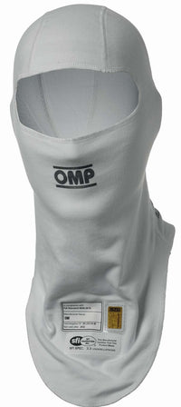 Thumbnail for OMP ONE EVO Nomex Balaclava White Front Image