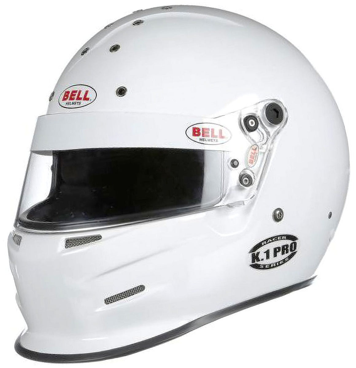 Bell K1 Pro Helmet SA2020 White Front View Image