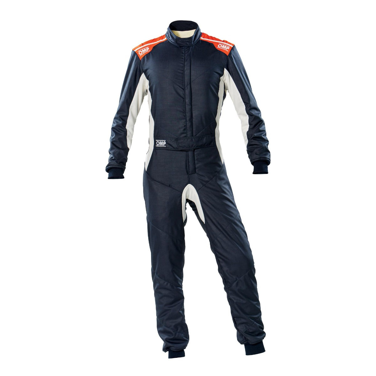 OMP ONE-S Racing Fire Suit Blue Front Image CLEARANCE SALE Lowest Price and biggest discount