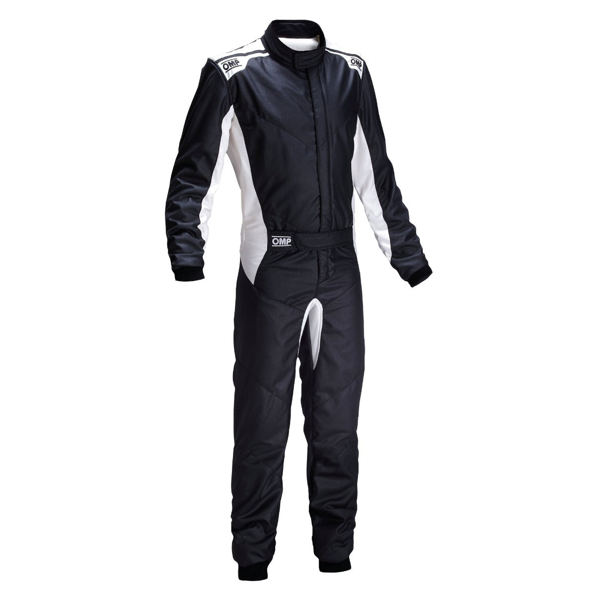 OMP ONE-S Racing Fire Suit Black Front Image CLEARANCE SALE Lowest Price and biggest discount