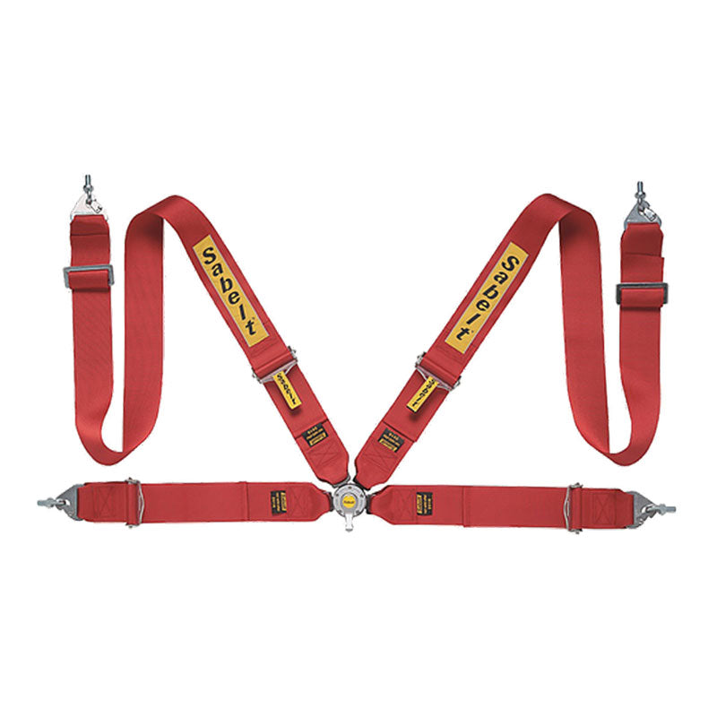 Sabelt Steel Series 4-Point Harness red