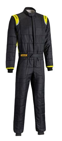 Thumbnail for Sabelt TS-2 Race Suit Black / Yellow front image