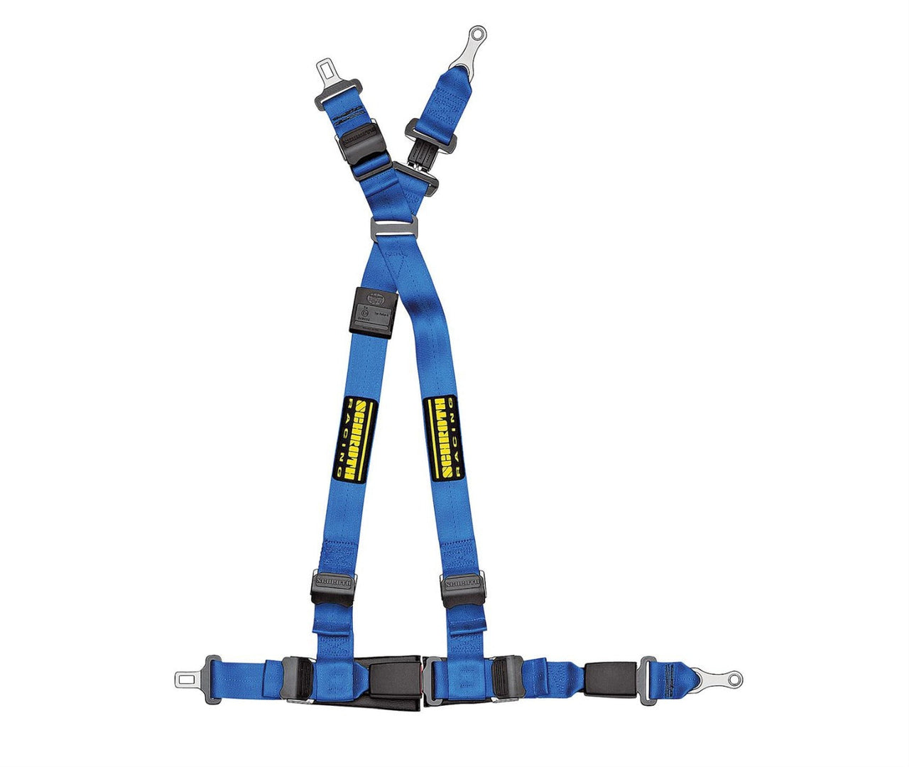 Schroth Quick-Fit 4 Point Harness blue