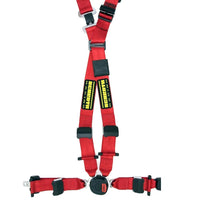 Thumbnail for Schroth Quick-Fit Pro 4 Point Harness red