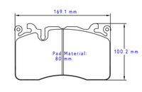 Thumbnail for Cobalt McLaren 720S Brake Pads (Front)