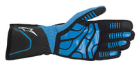 Thumbnail for Alpinestars Tech 1-KX V2 Karting Gloves Alpinestars KX V2 Kart Race Glove Blue / Black Palm