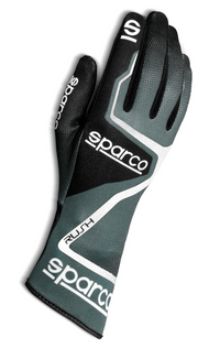 Thumbnail for Sparco Rush Kart Racing Glove Sparco Kart Race Gloves Black / Grey