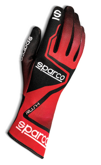 Thumbnail for Sparco Rush Kart Racing Glove Sparco Kart Race Gloves Black / Red