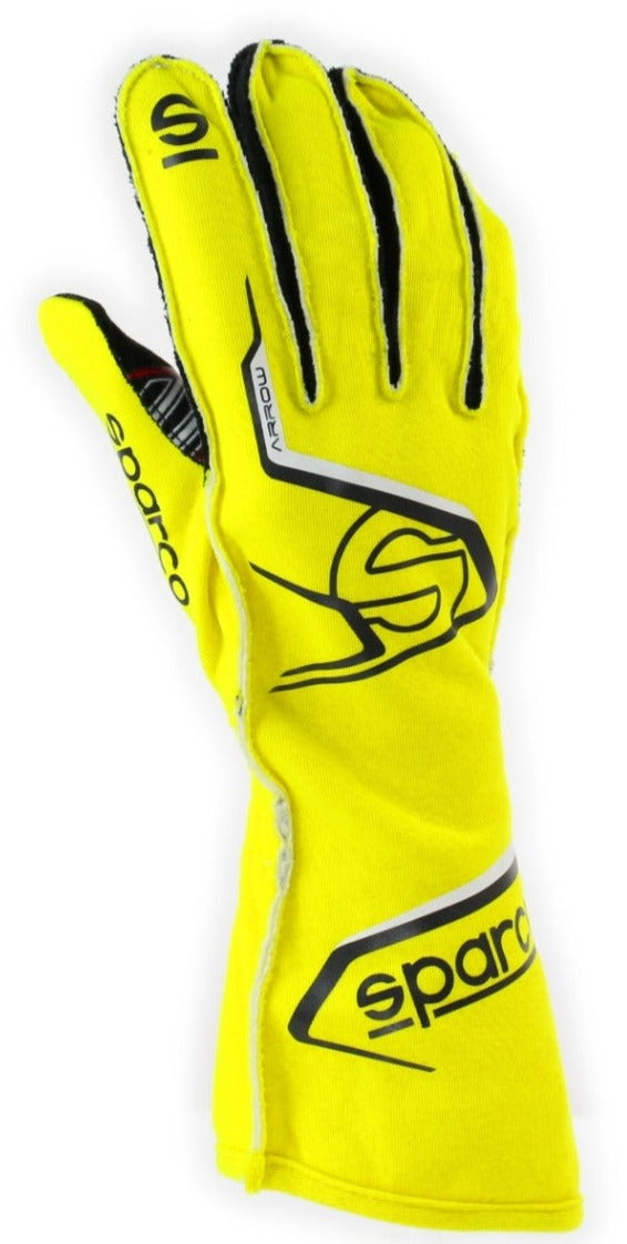 Sparco Arrow Nomex Gloves Yellow / Black Image