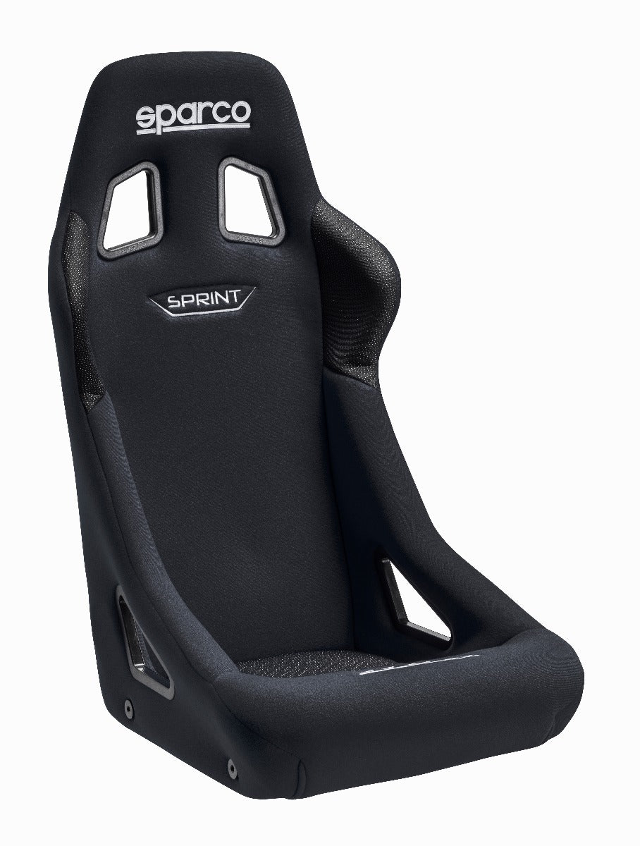 SPARCO SPRINT RACE SEAT lowest priceSPARCO SPRINT RACE SEAT IMAGE BLACK SIDE LARGE