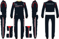 Thumbnail for Stand 21 Porsche Motorsport Race Suit ST3000 image the best deal with the lowest price and discount black colorway image