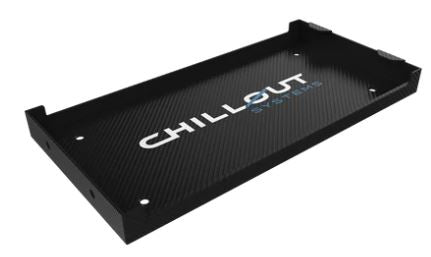 Image of Chollout System Cooler Mount Tray in Carbon for V3